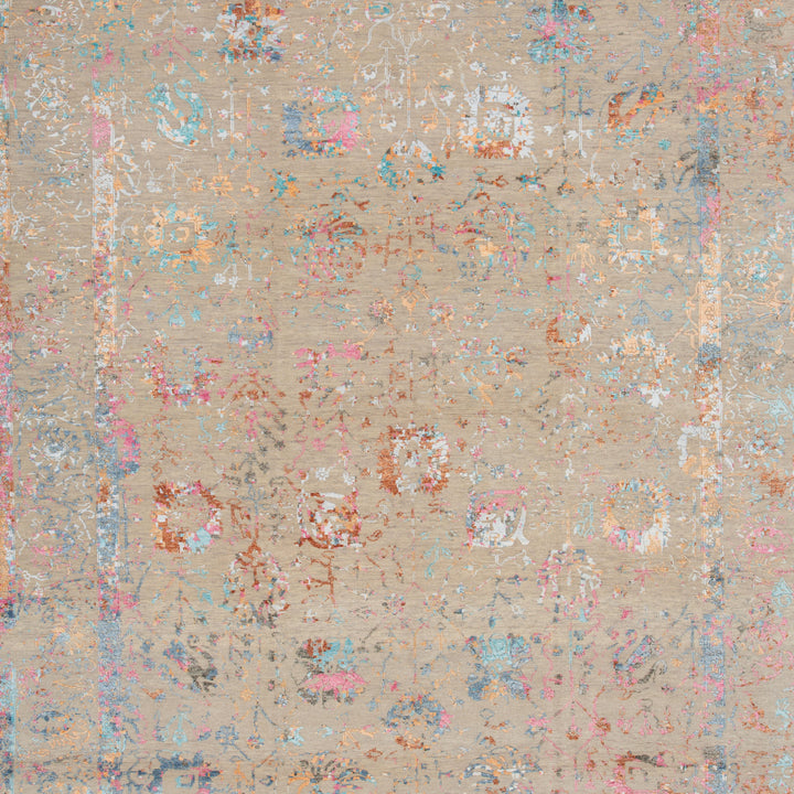 Traditional Indo Ikat Rug - 9' 0" x 12' 0"