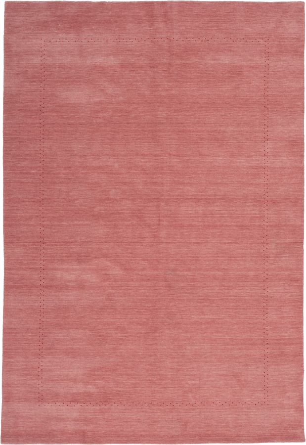 Pink Solid Indo Gabbeh Rug - 6'2