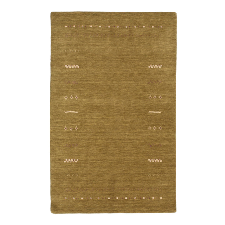 Traditional Indo Gabbeh Rug - 5' 2" x 8' 3"