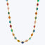 Multi-Stone 18k Woven Necklace