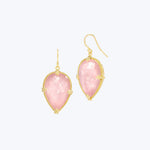 Morganite 18k One of a Kind Earrings