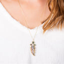 Andamooka Opal 18k One of a Kind Necklace