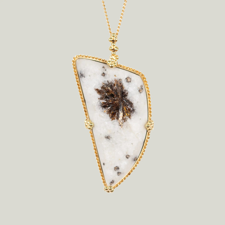 Astrophyllite 18k One of a Kind Necklace