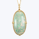 Large Ethiopian Opal 18k One of a Kind Necklace