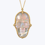 Medium Ethiopian Opal 18k One of a Kind Necklace (2)