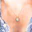 Small Ethiopian Opal 18k One of a Kind Necklace (1)