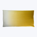 Dip Dyed Alpaca Lumbar Pillow Goldenrod