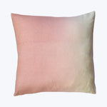 Dip Dyed Alpaca Pillow Dusty Rose