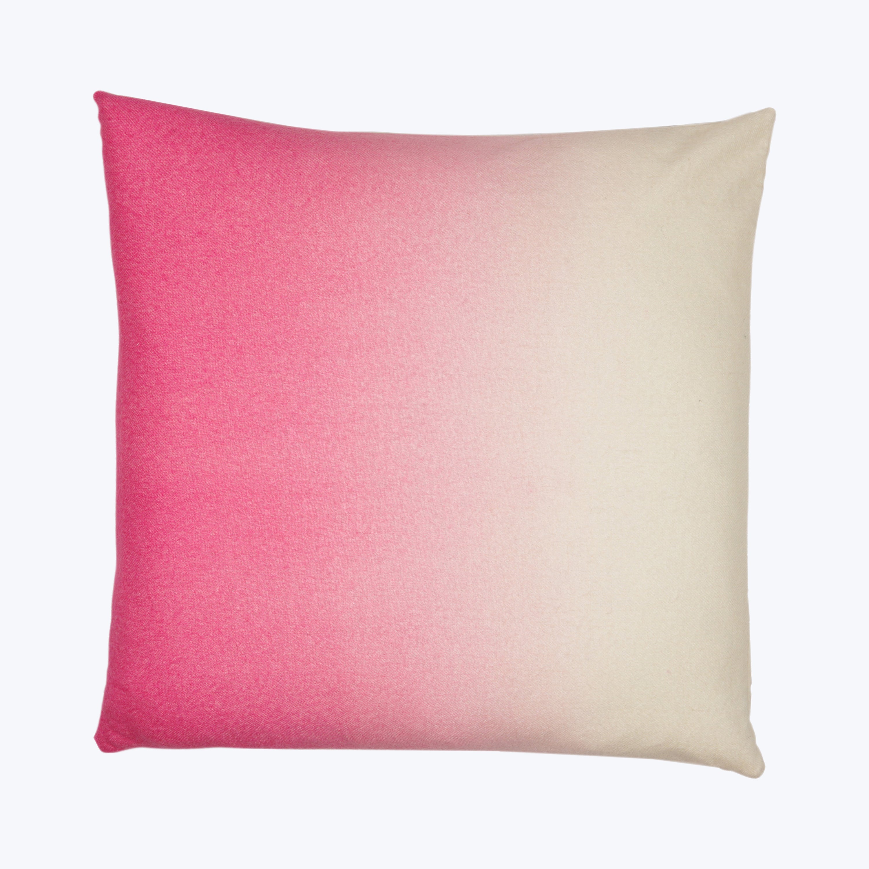 Dip Dyed Alpaca Pillow Tulip Pink