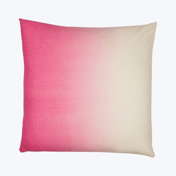 Dip Dyed Alpaca Pillow Tulip Pink