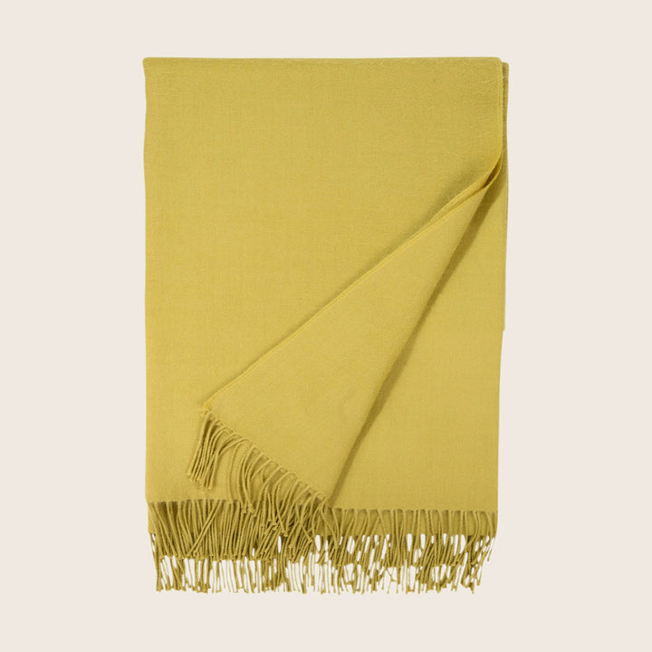 Madison Alpaca Throw Citrus