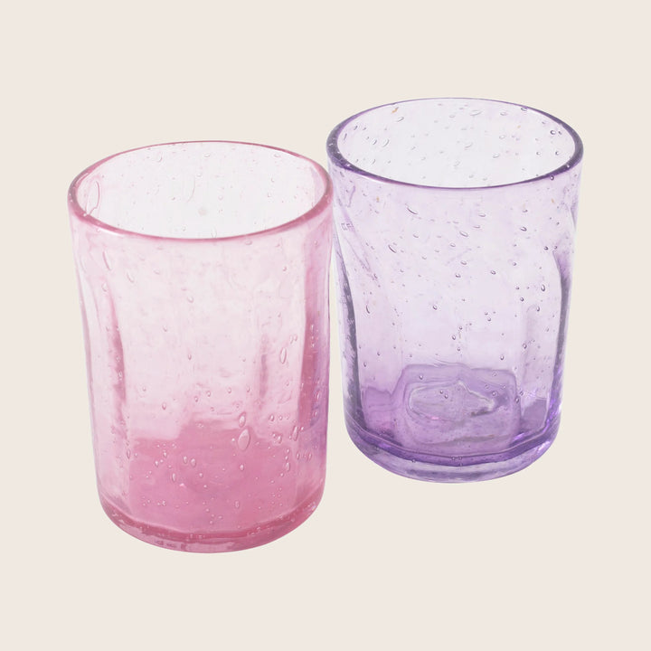Bubbled Water Glass