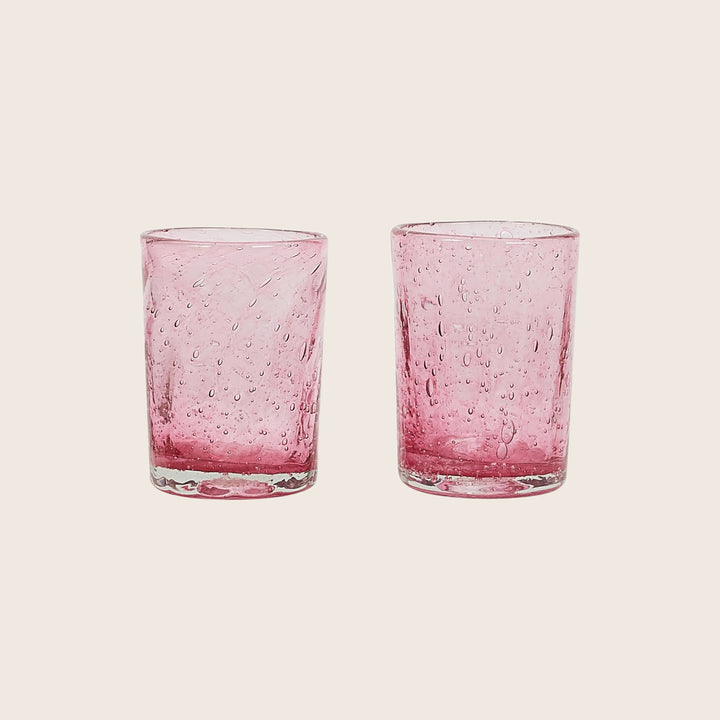 Bubbled Water Glass