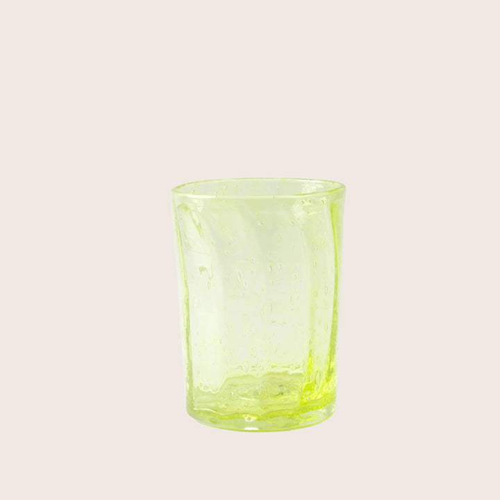 Bubbled Water Glass