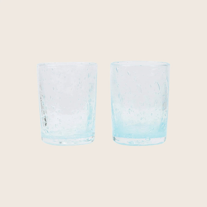 Bubbled Water Glass