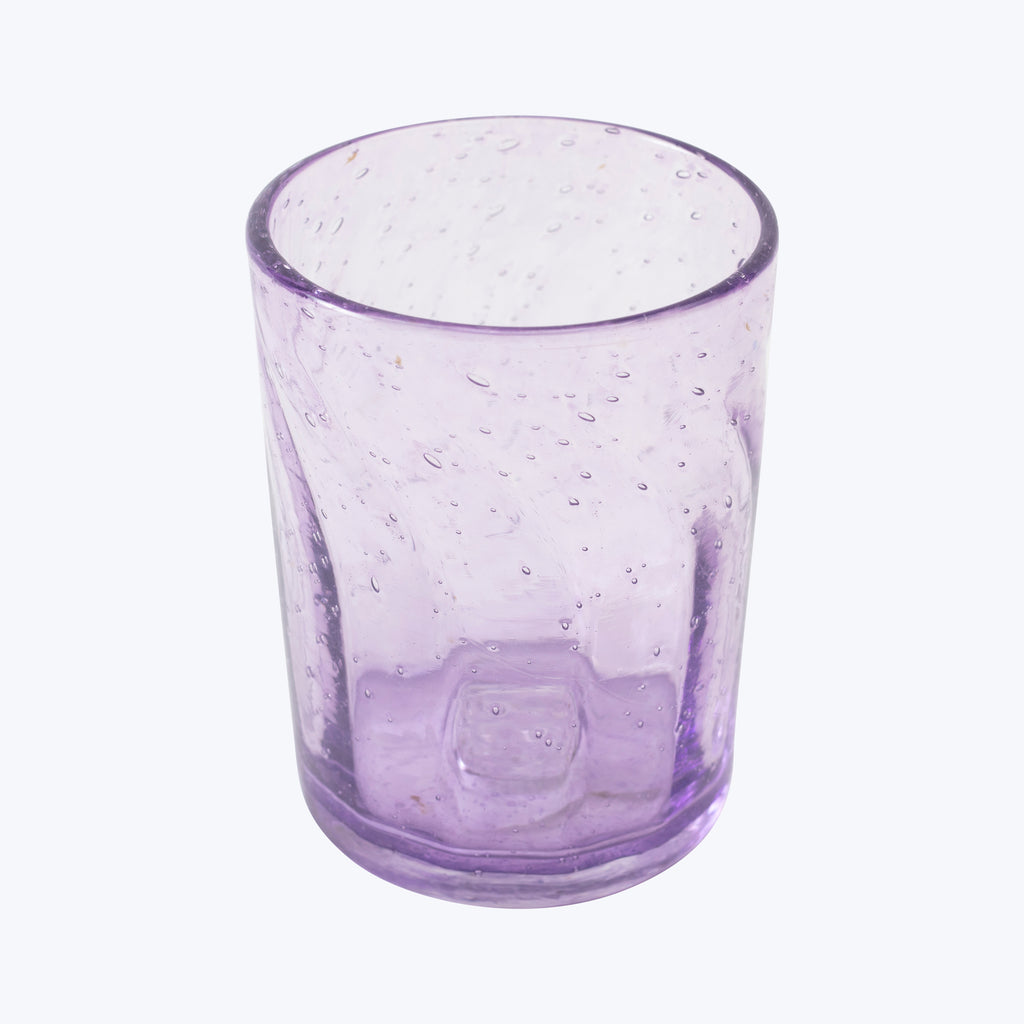 Bubbled Water Glass