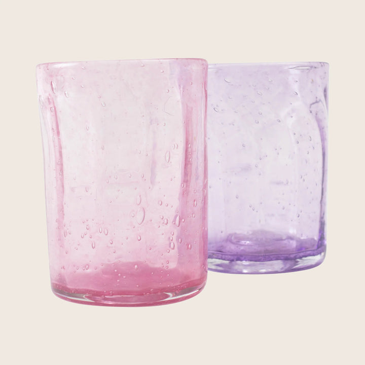 Bubbled Water Glass