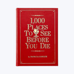 1,000 Places to See Leather Bound Book