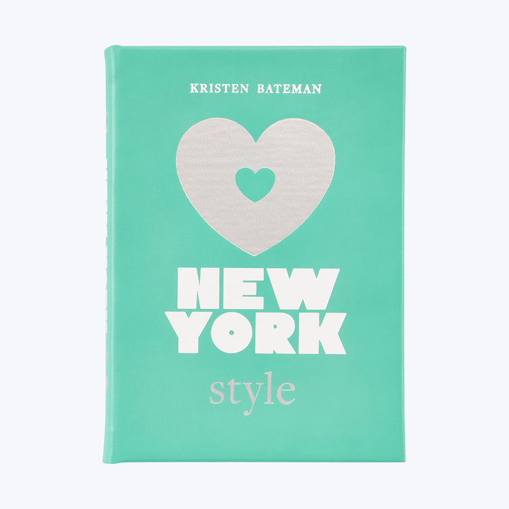 Little Book of New York Style Leather Bound Book