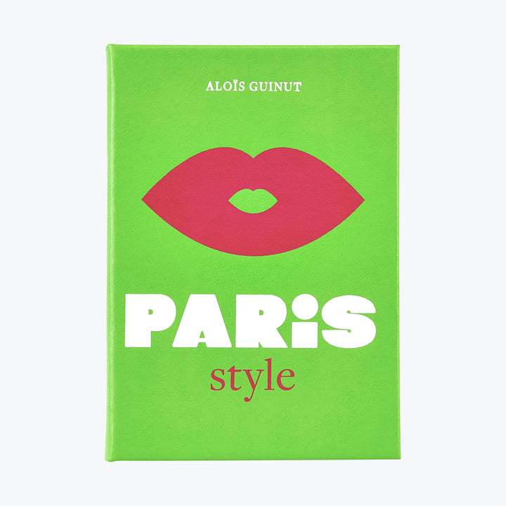 Little Book of Paris Style Leather Bound Book
