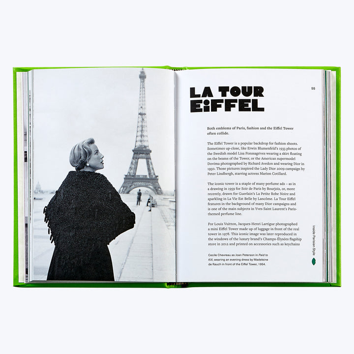 Little Book of Paris Style Leather Bound Book