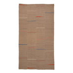 Multicolored Vintage Kilim Wool Rug - 5'11" x 10'10"
