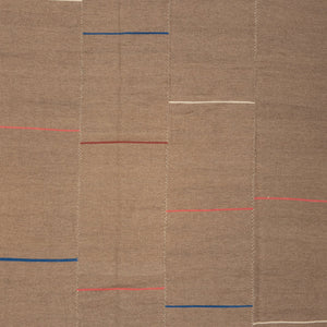 Multicolored Vintage Kilim Wool Rug - 5'11" x 10'10" - hover