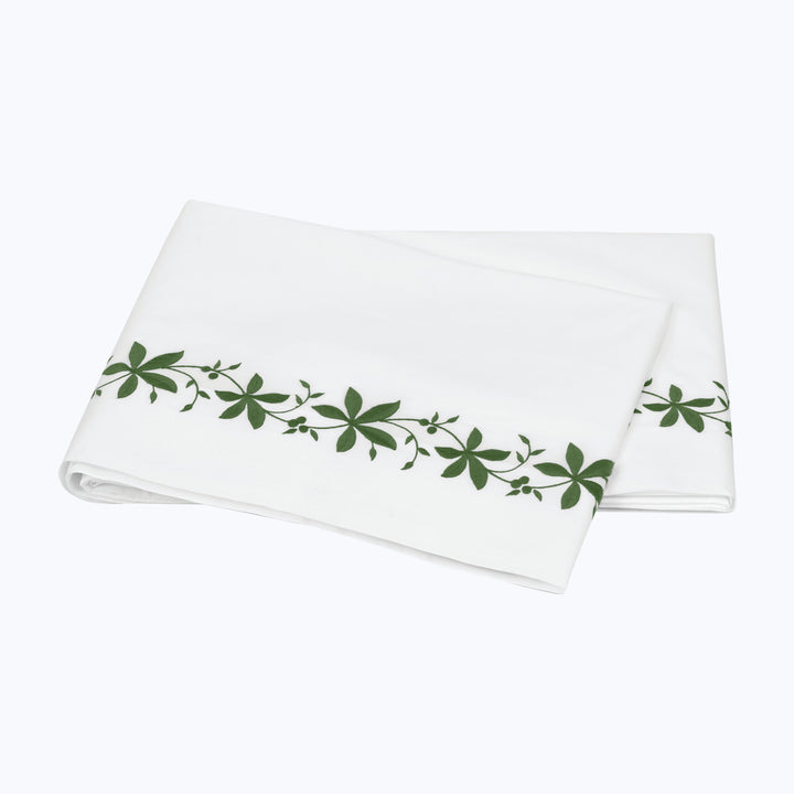 Callista Percale Flat Sheet Clover / Full/Queen