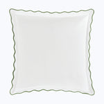 Camilla Cotton Pique Euro Sham Palm