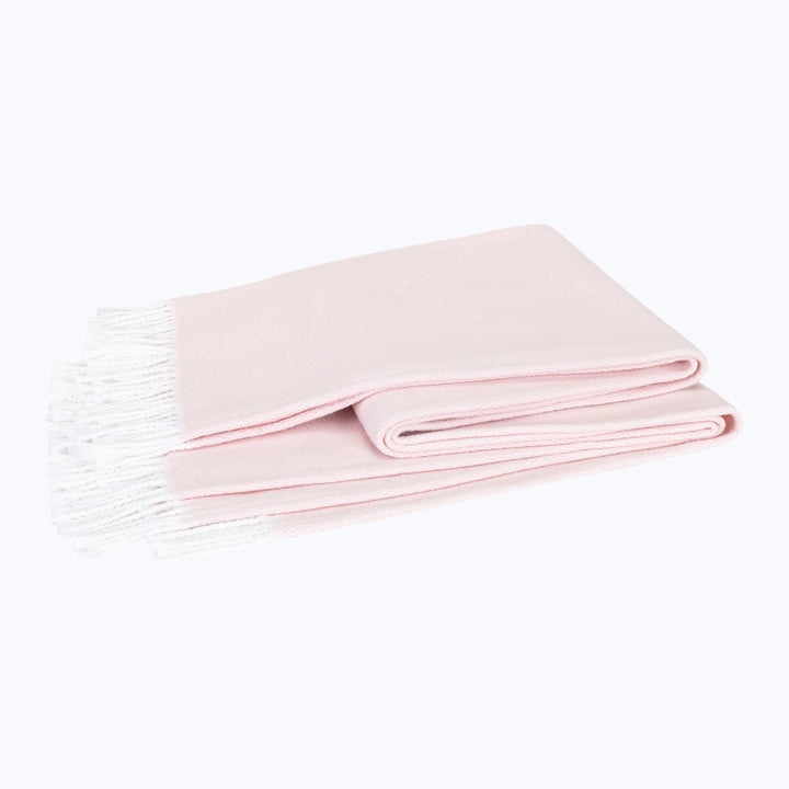 Pezzo Cotton Throw Pink