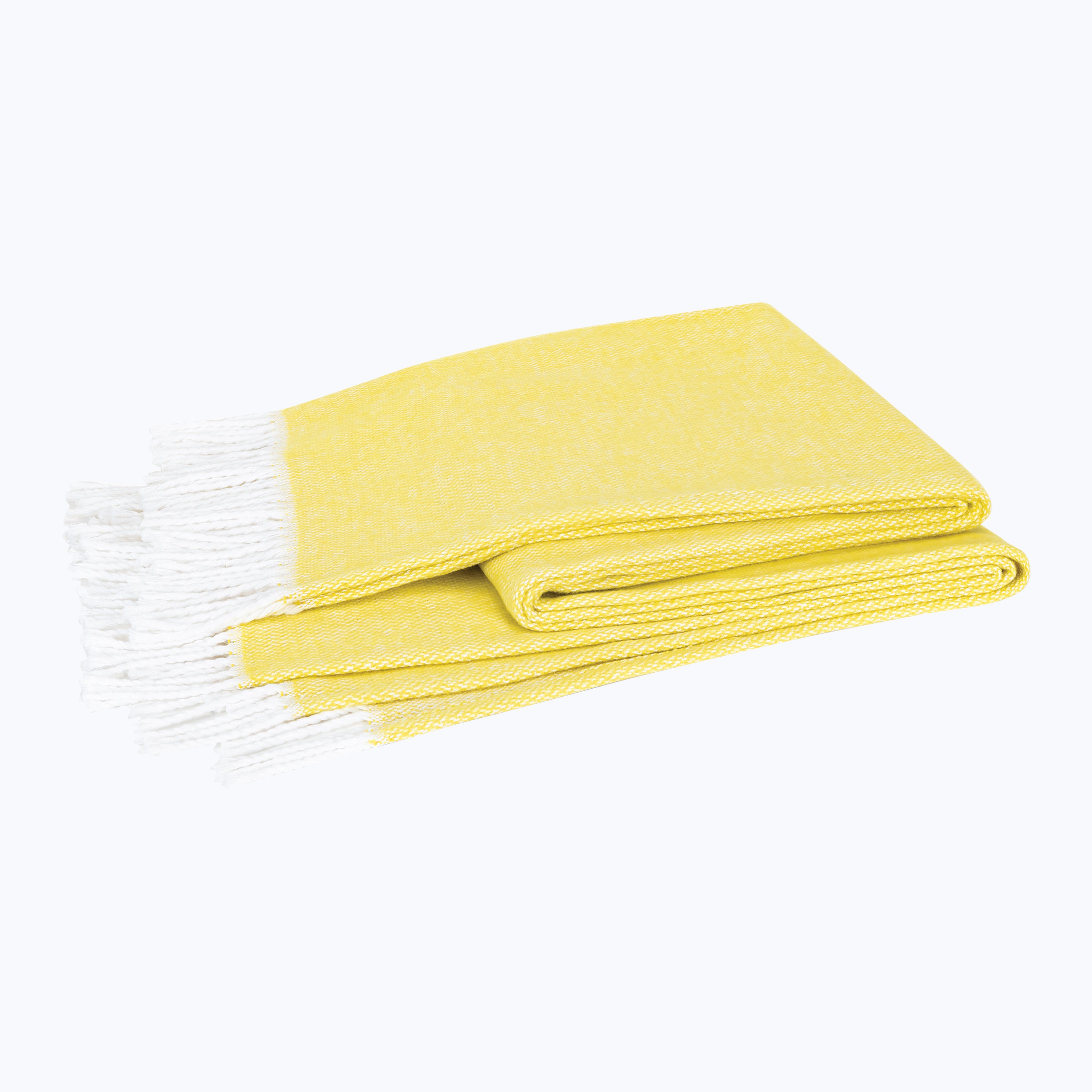 Pezzo Cotton Throw Lemon