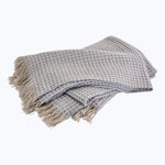 Cleo Cashmere Throw Cloud