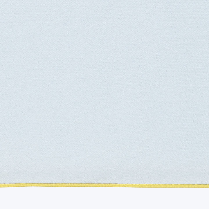 Nocturne Sateen Pajama Set Blue/Lemon / Small