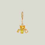 The Feliz Yellow Sapphire Drop Earrings
