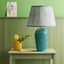 Stucco Table Lamp Turquoise