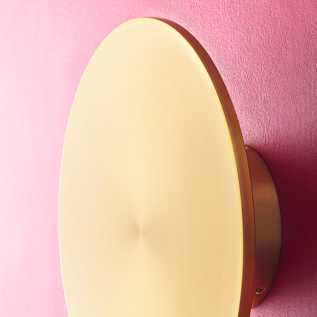 Helios Wall Sconce Large / Brushed Gold