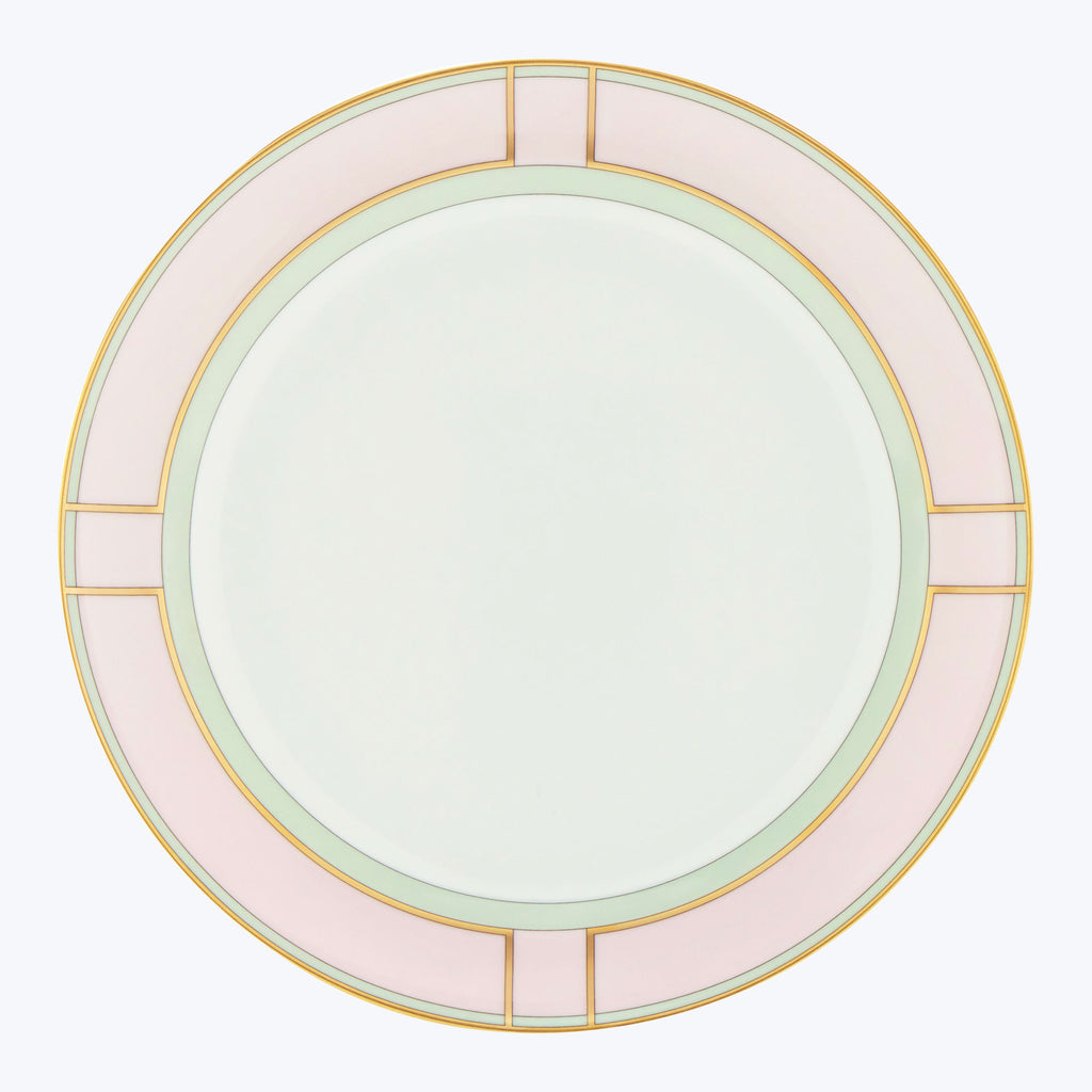 Diva Flat Dinner Plate Rosa