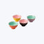Grandpa Multicolor Bowls, Set of 4