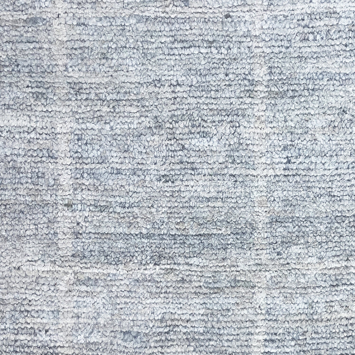 Grey Contemporary Silk Rug - 8' x 10'