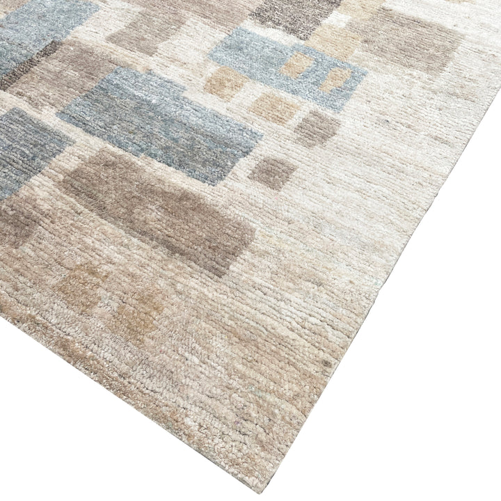 Multicolored Contemporary Silk Rug - 8' x 10'