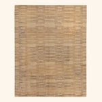 Natural Contemporary Silk Rug - 8' x 10'