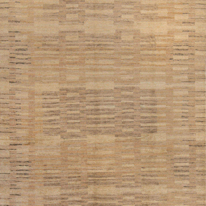 Natural Contemporary Silk Rug - 8' x 10'