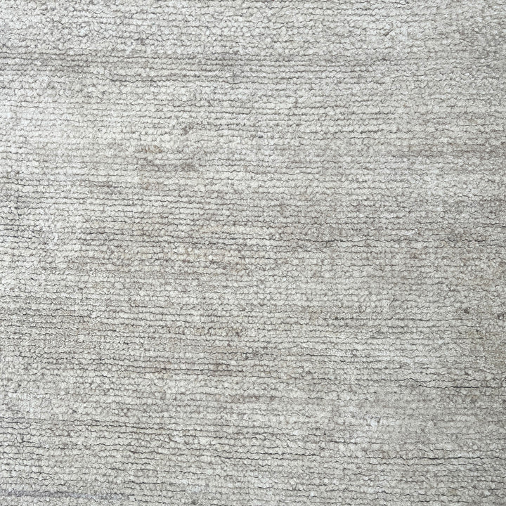 Natural Solid Textured Silk Rug - 8' x 10'