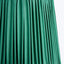 5.5" Cordless Lamp Tall Tapered Silk Shade Pleated Jade Taj