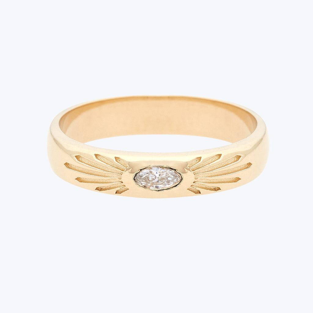 Diamond Radiant Marquise Band 5