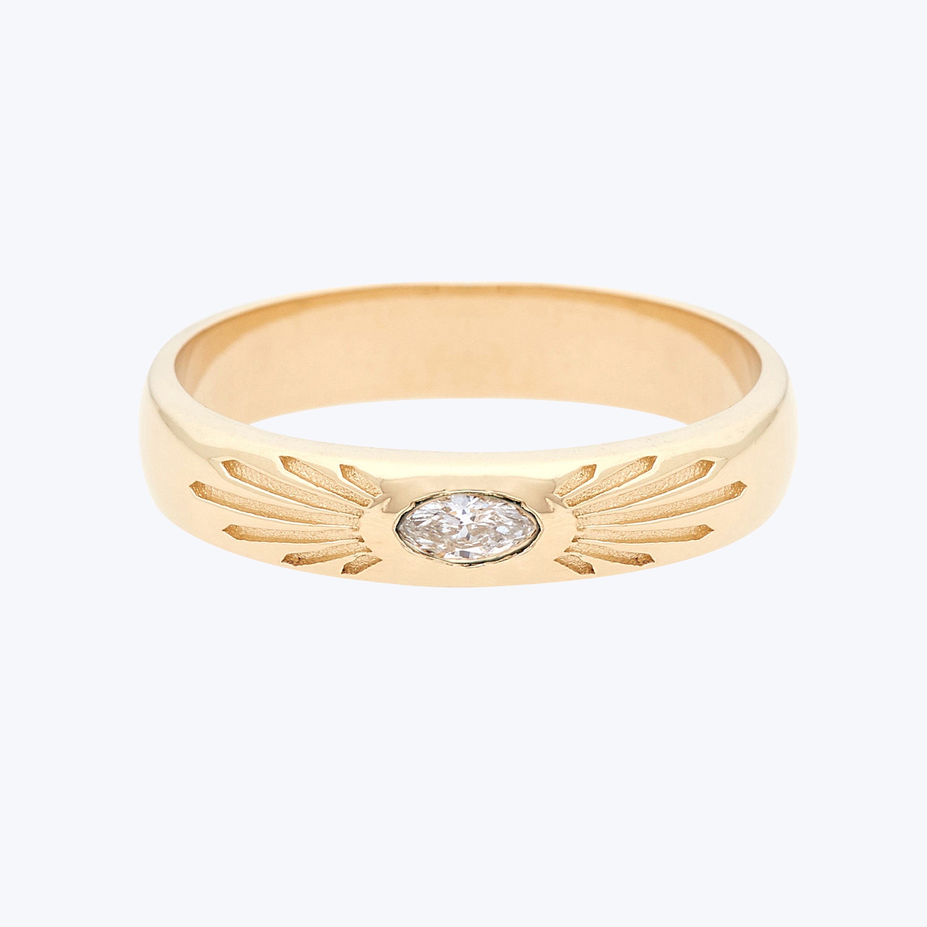 Diamond Radiant Marquise Band 5