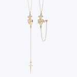 Sacred Heart Drop Pendant