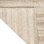 Ivory Grey Wool Polyester Blend Rug 10' x 14'