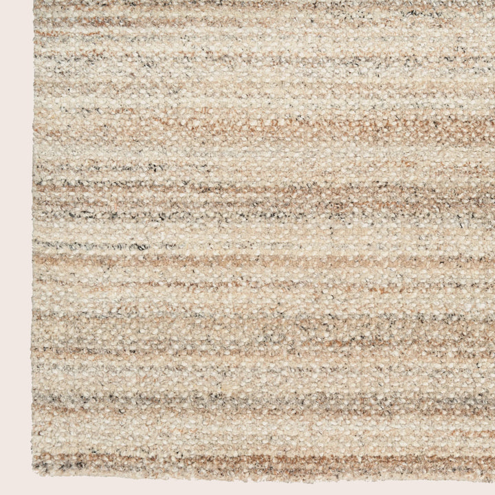 Ivory Essentials Grey Wool Polyester Blend Rug 9'9" x 13'9"