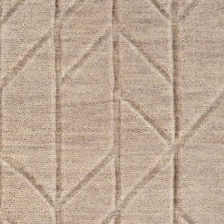 Solid Wool Rug Beige / 10' x 14'